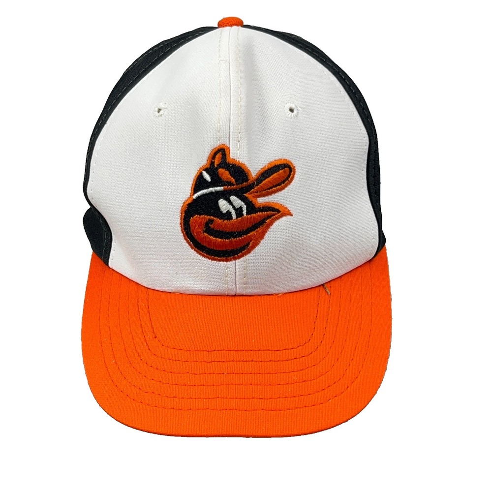 Vintage Baltimore Orioles Hat Cap Snapback Black Orange 90s MLB Baseball Adult